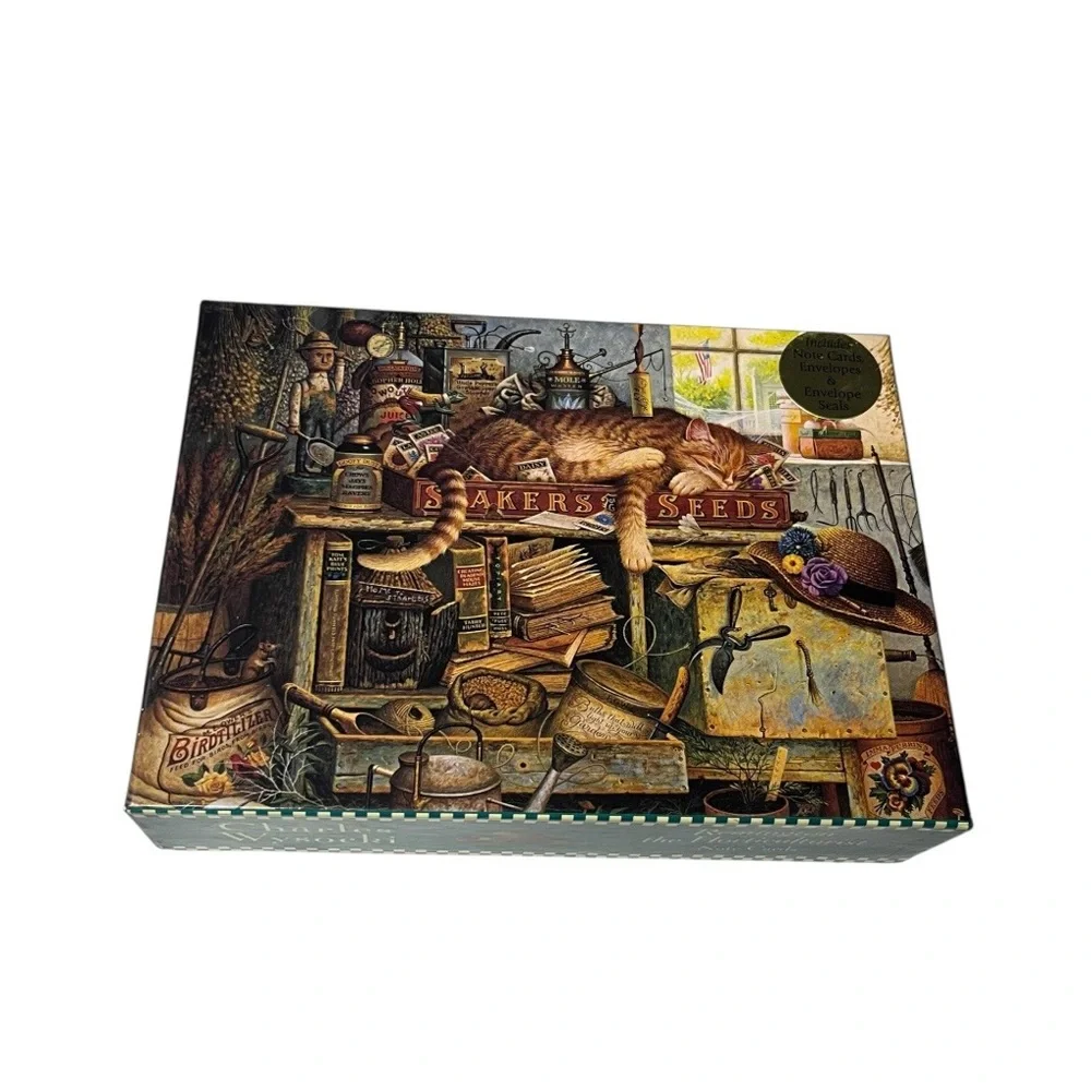 Charles Wysocki Remington the Horticulturist 14 Note Cards Envelopes Stickers